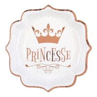 Assiettes Princesse 21 cm - 11 pcs.