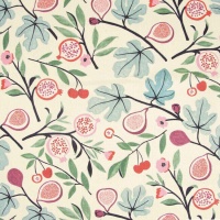 Toile de coton Figs & Cherries - Katia
