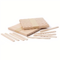 Bâtonnets en bois pour glaces de 11,3 cm - Decora - 100 unités