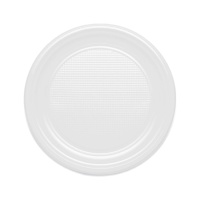 assiettes rondes blanches, 28 cm - Maxi produits - 3 unités