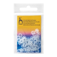 Boutons-pression en nylon de 1,5 cm - Poney - 6 paires