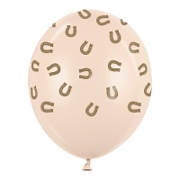 Ballons en latex en forme de fer à cheval 30 cm - 50 pcs.