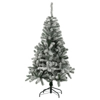 Sapin de Noël d'Alaska enneigé de 2,10 m