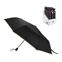 Parapluie antivent de 55 x 90 cm en fibre - 1 unité