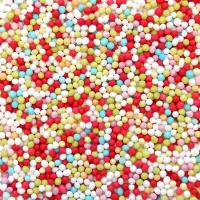 Mini perles multicolores 80 gr - PME