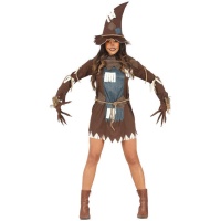 Costume d'épouvantail pour femmes