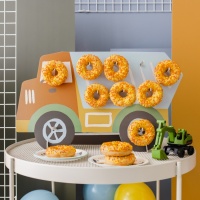 Support de camion à beignets 61 x 37,5 cm - PartyDeco