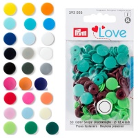 Boutons-pression de couleur de 1,24 cm - Prym - 30 paires