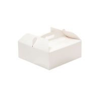 Boîte à gâteaux carrée 23 x 23 x 10 cm - Decora