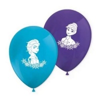 Ballons en latex Frozen 23 cm - Procos - 8 pcs.