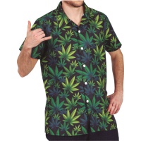 Chemise de costume de marijuana pour hommes