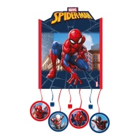 Piñata Spiderman in the city 27 x 21 cm
