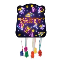 Pinata de fête lumineuse - 33 x 28 cm