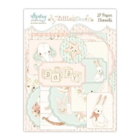 Assortiment de découpes de papier pour bébés - Mintay Papers - 27 pcs.