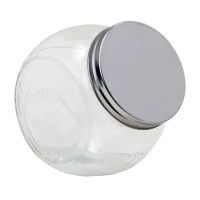 Bonbonnière vintage de 0,6 l avec couvercle - 2 pcs.