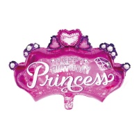 ballon de princesse en forme de couronne, 73 cm