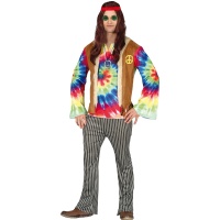 Costume de fleur hippie pour hommes