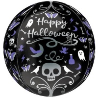 Ballon Orbz Happy Halloween 38 X 40 cm - Anagramme