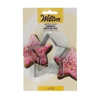 Emporte-pièces étoiles emboîtables - Wilton - 3 unités