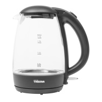 Bouilloire électrique 1,7 L transparente - Tristar WK3400