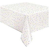 Nappe triangulaire de couleur métallique 1,37 x 2,13 m