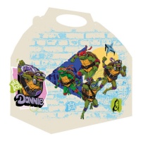 Boîte en carton des Tortues Ninja - 12 pièces