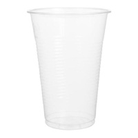 Gobelet en plastique transparent de 220 ml - 100 pcs.