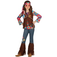 Costume de hippie coloré pour les filles