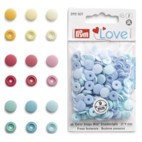 Boutons-pression de couleur unie 0,9 cm - Prym - 30 paires