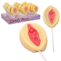 Sucette en forme de vagin 42 gr - Candy Pussy - 1 pc.