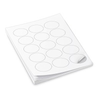 Mini disques comestibles imprimables 5 cm - Dekora - 25 unités