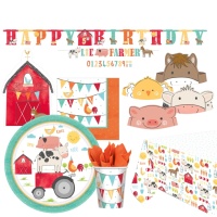 Pack Happy Farm Party - 8 personnes