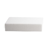 Base carrée en polystyrène de 35 x 35 x 5 cm - Decora