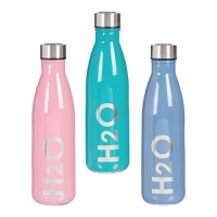 Bouteille H2O 650 ml assortie - Vivalto - 1 unité