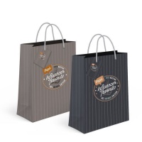 Sac cadeau Papa Influencer 23 x 18 x 10 cm - 1 pc.