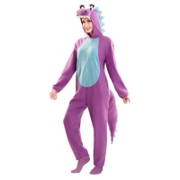 Costume de dragon lilas