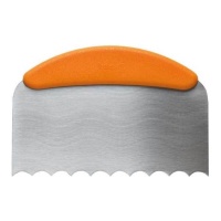 Spatule décorative dentelée courbe 22,5 x 11 cm - Decora