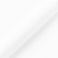 Tissu de broderie Etamina uni blanc 10 fils/cm 38,1 x 45,7 cm - DMC