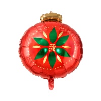 Ballon de Noël 45 x 45 cm - Partydeco