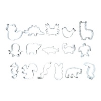 Kit de découpe d'animaux assortis - Scrapcooking - 16 unités