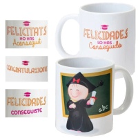 Tasse de fille graduée de 330 ml - 1 pc.