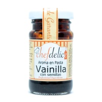 Vanilline pâte aromatique avec graines 50 gr - Chefdelice