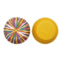 Roue de couleur pour cupcake 5 cm - Wilton - 75 pcs.