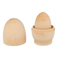 Oeuf de poupée russe en bois - Artemio - 5 pcs.