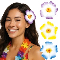 Fleurs hawaïennes - lot de 3