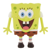 Dessous de gâteau Bob l'éponge Sourire 7 cm - 1 pc.