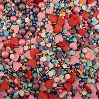 Sprinkles de la Saint-Valentin - 90 g - Azucren