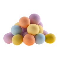 Boules de chocolat aux couleurs pastel 80 gr - Dekora