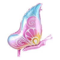 Ballon papillon coloré fantaisie 73 cm