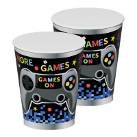 Game On Gobelets pour jeux vidéo 270 ml - 8 pcs.